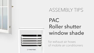 Mobilná klimatizácia PAC 2020 E Trotec - 2kW (7000Btu/h), Wi-Fi - zadarmo tesnenie do okien AirLock 100 Trotec