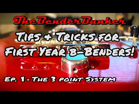 B-bender Guitar Lesson - Tips & Tricks for First Year B-benders! - Ep. 1 "The 3-Point System"