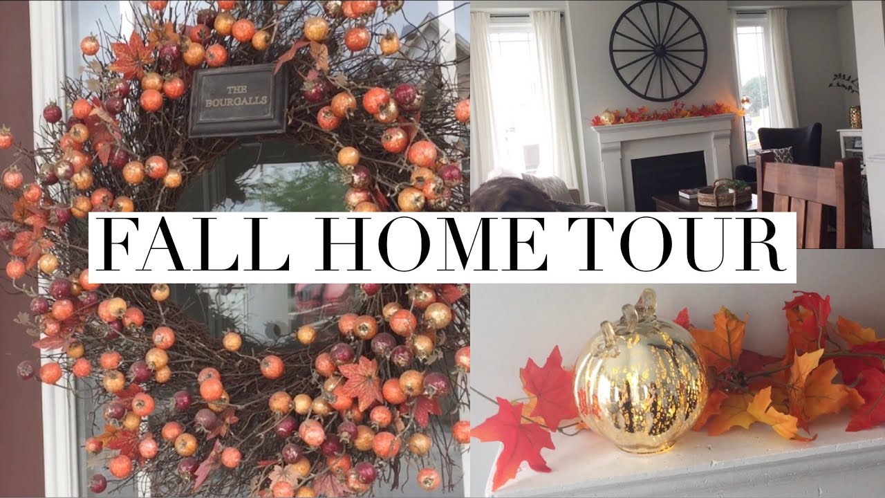 Fall Home Decor Tour and Autumnal Haul 2018