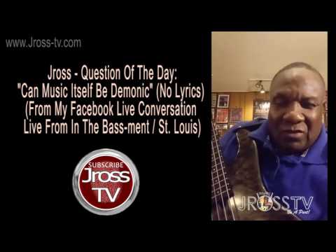 James Ross @ "Can Music Be Demonic? How" - www.Jross-tv.com (St. Louis)