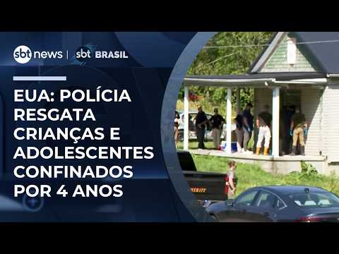 Polícia dos EUA resgata 16 crianças e adolescentes confinados em quarto por 4 anos