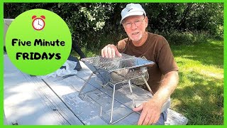 Five Minute Fridays:  Fox Outfitters Folding Grill