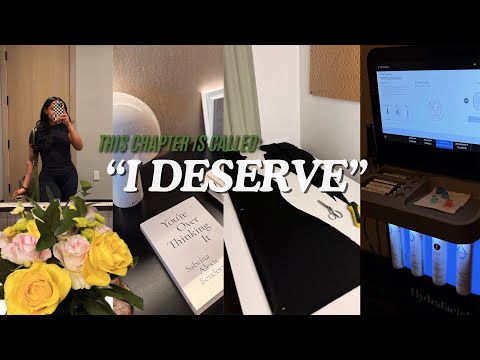 Birthday Vlog: New hair?! Sew With Me, I Deserved a Spa Day, Cleaning & Reflecting...