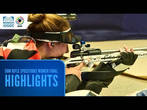 Highlights & Interviews | 50m Rifle 3 Positions Women Final - ISSF World Cup Rifle / Pistol Munich