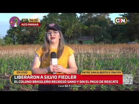 Liberan sin pago de rescate a colono brasileño secuestrado en Alto Paraná