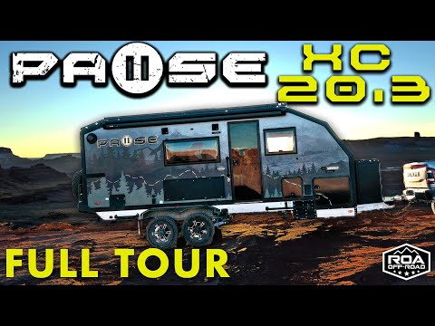 New FULL TOUR Pause XC 20.3! Smartest RV Trailer in America! Overland off-grid best 2023