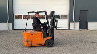 Погрузчик вилочный трехколесный Still 1.5 ton Duplex Freelift Sideshift Elektra Heftruck | Изображение 4 - Machineryline