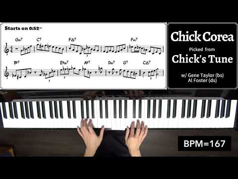 A Lick A Week! 111th Week: Chick Corea's Lick on "Chick's Tune"