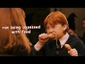 Ron Weasley Being Obsessed With Food For 2 Minutes Straight
