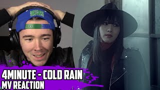 4Minute(포미닛) - Cold Rain(추운 비) | MV Reaction