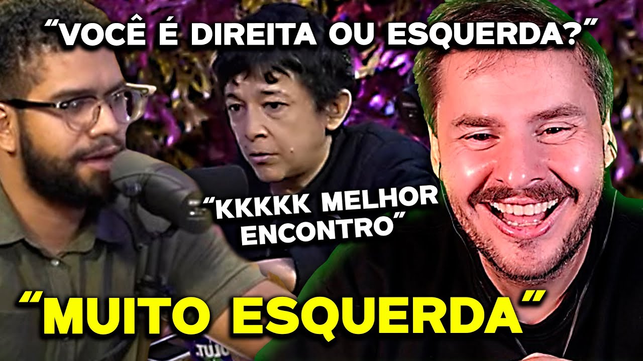 COMUNISTA É ENCURRALADO NO BROXADA SINISTRA (Jones Manoel x Ronaldinho)