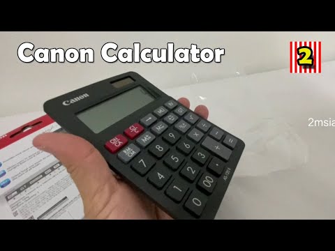 Canon AS-120R II Desktop Calculator Pink