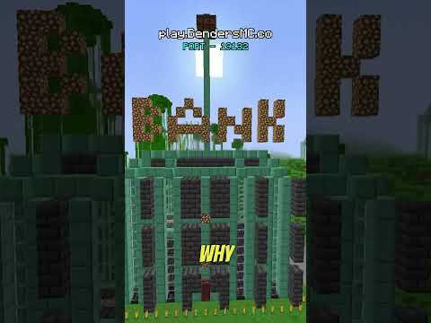 Never Trust Banks in Minecraft??