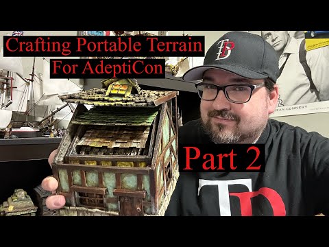 Crafting Portable Terrain For AdeptiCon Part 2￼￼￼