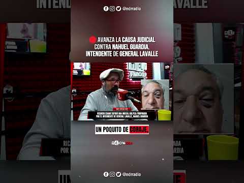 🔴 AVANZA LA CAUSA JUDICIAL CONTRA EL INTENDENTE DE GENERAL LAVALLE, NAHUEL GUARDIA