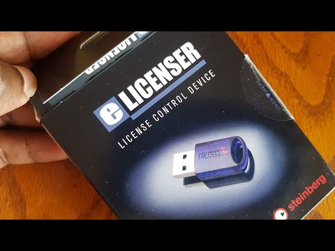 Unboxing Steinberg USB-eLicenser