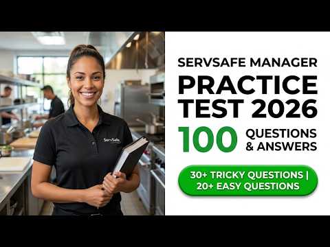 Servsafe Certification Practice Test