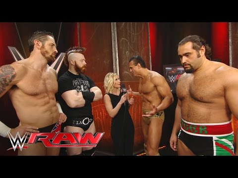 The League of Nations challenges The New Day to a title match at WrestleMania: Raw, Mar. 14, 2016