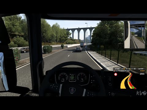 Euro Truck Simulator 2 - Lisboa to Porto - Iberia Gameplay (PC UHD) [4K60FPS]