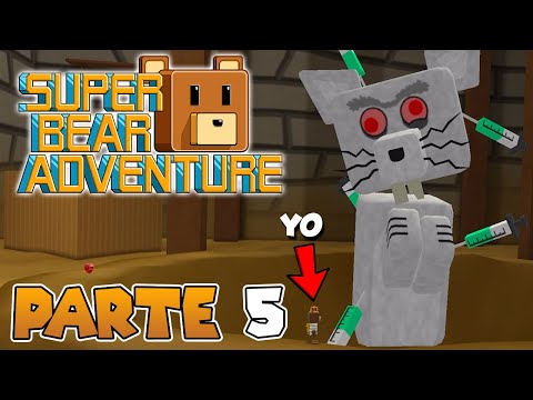 ¡BATALLA CONTRA UNA RATA GIGANTE! | PARTE #5 | SUPER BEAR ADVENTURE