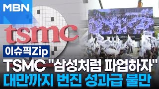 TSMC ＂삼성처럼 파업하자＂…대만까지 번진 성과급 불만 | 이슈픽 zip