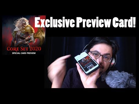 Exclusive Core Set 2020 Preview Card!