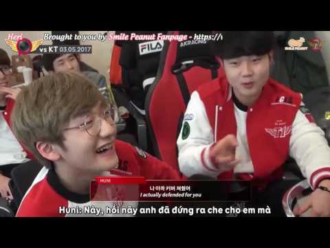 [SmilePeanut][Vietsub] 170305 TCA SKT T1 vs KT - Peanut [Cut]