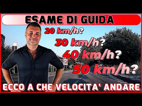 DRIVING TEST - HERE'S HOW SPEED YOU NEED TO GO