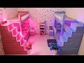 2 Sisters ️ BedRoom Makeover On Her Choice Pink Blue Most Beautiful Love Fun