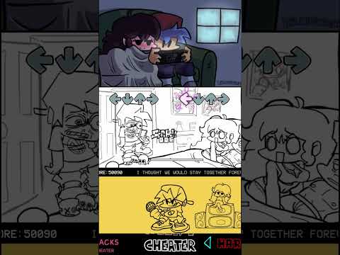 Friday Night Funkin' Cheated   Boyfriend Caught Girlfriend #shorts #fnf #fridaynightfunkin
