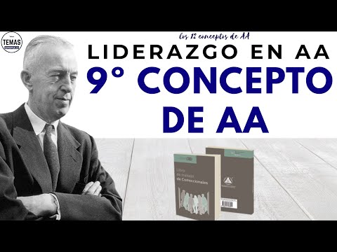 9º Concepto AA: Liderazgo en AA  /Santos Borja & Oslos Molina / 12 Conceptos de AA