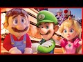 The Super Mario Bros. Movie: Mario x Luigi x Peach | Coffin Dance Meme Song