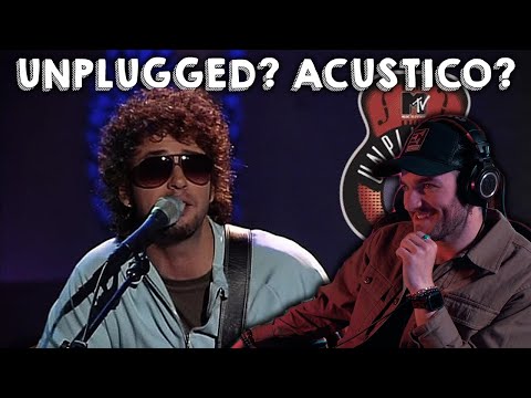 AMERICANO reacciona a Ella uso mi Cabeza como un Revolver / SodaStereo MTV Unplugged