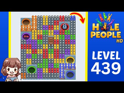 Hole People Level 439 Solution Walkthrough