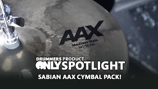 Video thumbnail for Product Spotlight! - Sabian AAX Promotional Pack by Drummers Only