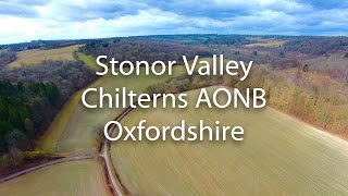 Aerial video of Stonor valley and Chiltern Hills, Oxfordshire by Skyeye Video