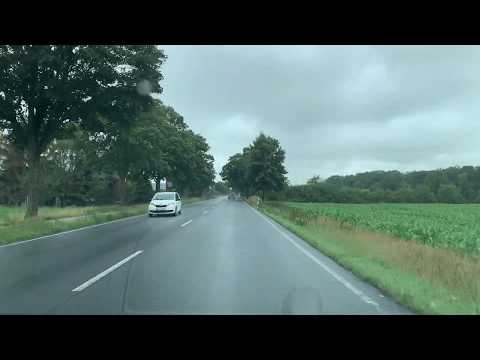 Driving on Xantener St. in Alpen Germany (Aug 18th, 2019)