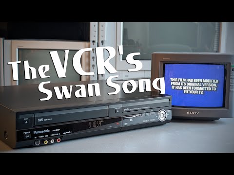 Possibly the last great VCR ever released - The Panasonic DMR-EZ48V