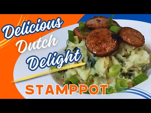 Discover the FAMOUS Dutch STAMPPOT | Mashed Potatoes with Rookworst | F1 - R15 | QUICK & EASY