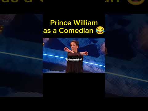 Prince William as a Comedian 😂 #shorts #princeofwales #princewilliam #katemiddleton #comedy #viral