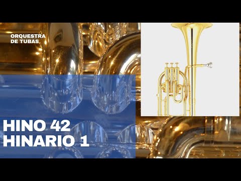Saxhorn Alto Hino 42 Hinario 1 Forte Rocca e' il Nostro Dio