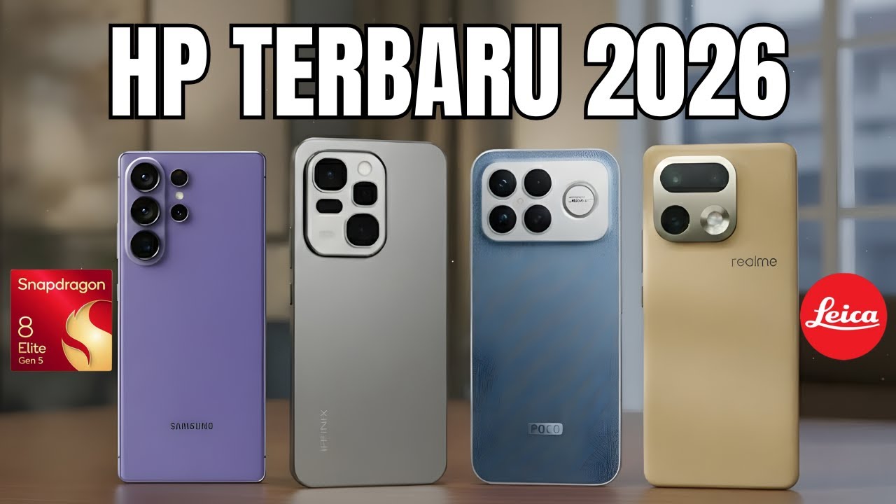 MENDING TUNGGU INI‼️RAM 12/512GB, 8000MAH - HP PALING MENARIK DI TAHUN 2026
