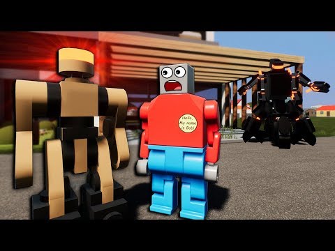 SECRET DOB ROBOT MOVIE! - Brick Rigs Roleplay Gameplay - Lego City Movie