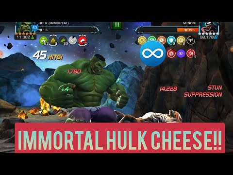 Infinite Stun CHEESE🧀!! Act 7.3.4 Paradox Lane fight stun lock without Starky/Gambit!! IMMORTAL HULK