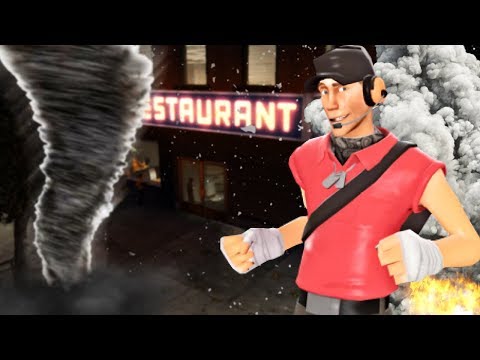 We Tried to Open A Restaurant and Natural Disasters Struck The City in Garry's Mod (Gmod)