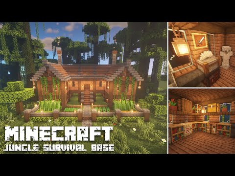 ProjectZeeno - Minecraft: How To Build A Jungle Survival Base