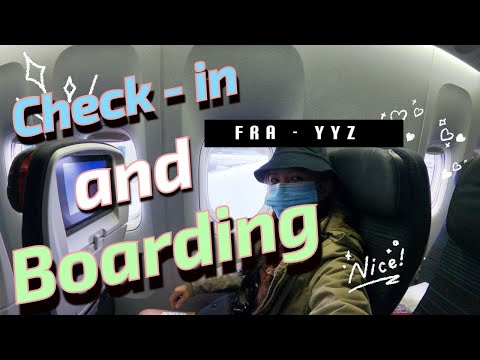 Voando para Toronto: Check-in e embarque no Aeroporto de Frankfurt (Terminal 1)