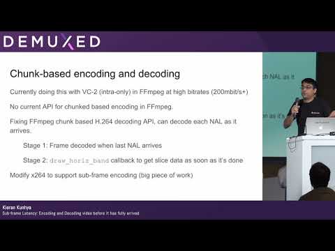 Lightning Talk #2: Kieran Kunhya - Sub-frame Latency