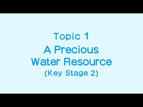 Senior Primary : Topic 1 "A Precious Water Resource"