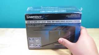 Sabrent Dual Bay Docking Station Review!